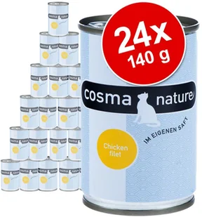 Cosma Nature, 6 x 140g - Kurczak i szynka drobiowa - Mokra karma dla kotów - miniaturka - grafika 2