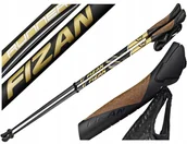 Kije trekkingowe - Fizan Kije Nordic Walking Runner Gold Carbon 130 - miniaturka - grafika 1