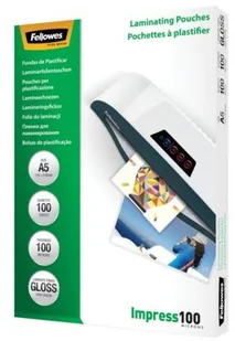 Fellowes Folia laminacyjna, 5351002 - 100 mik - A5 154x216 mm - 100 sztuk - Folie do laminatora - miniaturka - grafika 3