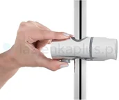 Akcesoria łazienkowe - Invena Uchwyt prysznicowy SCD1007 - miniaturka - grafika 1