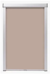 vidaXL Roleta zaciemniająca, beżowa, MK06 - Rolety - miniaturka - grafika 3