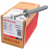 Elewacje - Kołek szybkiego montażu 6x40 FX-06K040 200szt - miniaturka - grafika 1