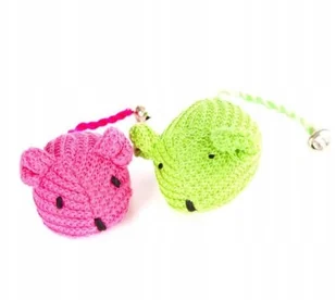 Dingo Zabawka dla kota - myszki z włóczki - Zabawki dla kotów - miniaturka - grafika 2