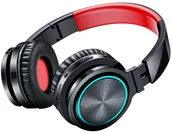 Słuchawki - Picun B12 czarno-czerwone - miniaturka - grafika 1