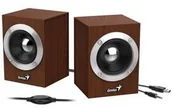 Głośniki komputerowe - Genius SP-HF280 Brązowe - miniaturka - grafika 1