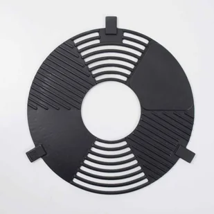 BBQ Grill plancha czarna stal OutTrade - Grille - miniaturka - grafika 2