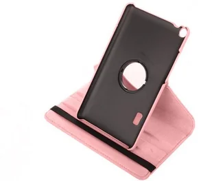 Huawei Etui obrotowe 360 MediaPad T3 7.0 Różowe + RYSIK + FOLIA 3536/3546/22X - Etui do tabletów - miniaturka - grafika 3