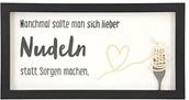 Ramki na zdjęcia - NA Depesche Depesche 11627-006 ramka zdjęcia z komplementem, ramka dekoracyjna z ładnym napisem, ok. 19 x 10 x 1, mała uwaga, czarna, 17 x 10 x 1,9 cm 11627-006 - miniaturka - grafika 1