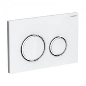 Przyciski spłukujące - Geberit 115.884.SI.1 Sigma21 przycisk spłukujący biały/chrom błyszczący 115.884.SI.1 - miniaturka - grafika 1