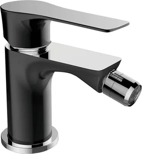Laveo RAILA bateria bidetowa stojąca jednouchwytowa czarny/chrom BLL_732D BLL_732D - Baterie bidetowe - miniaturka - grafika 2