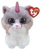 Maskotki i pluszaki - Ty Beanie Boots kot z rogiem Asher - - miniaturka - grafika 1