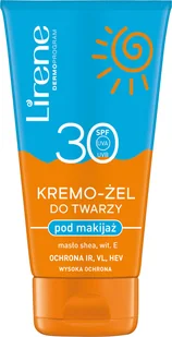 Lirene Sun nawilżający ochronny krem do twarzy SPF50, 40 ml - Kremy do twarzy z filtrem - miniaturka - grafika 2