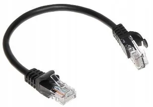 Patchcord RJ45/0.2-BLACK 0.2 m - Patchcordy - miniaturka - grafika 3