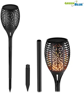 GreenBlue Pochodnia solarna lampa LED GB156 LOGEEZSGEEGB156 - Lampy ogrodowe GreenBlue Pochodnia solarna lampa LED GB156 LOGEEZSGEEGB156 - Lampy ogrodowe - miniaturka - grafika 3