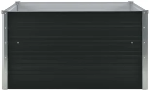 vidaXL Donica do podniesionej rabaty, 100x100x45 cm, stal, antracytowa - Donice - miniaturka - grafika 4