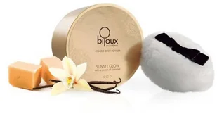 Bijoux Cosmetiques Puder do ciała - Bijoux Cosmetiques Soft Caramel Body Powder Karmel - Pozostałe akcesoria do kąpieli i SPA - miniaturka - grafika 3
