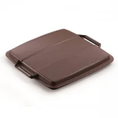 Pojemniki biurowe - Pokrywa do pojemnika 90l DURABIN LID brązowa /1800475210/ DU145-18 - miniaturka - grafika 1