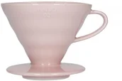 Akcesoria i części AGD - Hario ceramiczny Drip V60-02 Różowy VDC-02-PPR-UEX - miniaturka - grafika 1