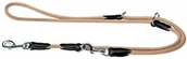 Artykuły szkoleniowe - Hunter regulowany Freestyle smycz dla psa, Tau, beżowy - miniaturka - grafika 1