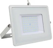 Lampy ogrodowe - V-tac naświetlacz LED Pro series) VT-50-W SAMSUNG CHIP 50W 6400K 4000lm IP65 biały SKU 411 - miniaturka - grafika 1