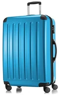 Walizki - Hauptstadtkoffer HAUPTSTADTKOFFER bagaż podręczny utwardzana walizka na kółkach Roll-walizka podróżna 4 podwójnymi kółkami, TSA, 75 cm, 119 litrów, Cyan Niebieski 82780035 - miniaturka - grafika 1