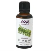 Witaminy i minerały dla sportowców - NOW Lemongrass Oil 30ml - miniaturka - grafika 1