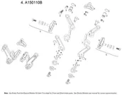 Hamulce rowerowe - Avid Bremsh i adapter 11.5115.011.010, czarna, 100 MM, 11.5115.011.010 A150110B - miniaturka - grafika 1