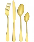 Wesele i ślub - Berglander Ogori Gold komplet sztućców 24 el. złote w ozdobnym opakowaniu MHG034 - miniaturka - grafika 1