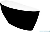 Wanny - Besco Keya 165x70 biało-czarna WMD-165-KBW - miniaturka - grafika 1