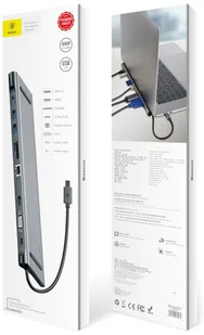 Baseus Baseus adapter USB-C HUB Enjoyment 10w1 CATSX-F0G baseus_20190919113856 - Switche - miniaturka - grafika 5