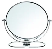 Lusterka do makijażu - HIMRY Składany himry dwustronne lusterko kosmetyczne 8 inch, obracany o 360 °. Lusterko kosmetyczne lustro, 2: normalny i 3  kieszeń na stół/5 komora  /7  /10  krotnym powiększeniem, chromowane, kxd3125 - miniaturka - grafika 1