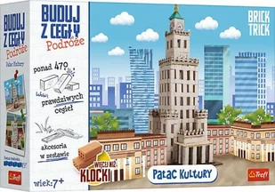 Trefl Brick Trick Buduj z cegły Pałac Kultury XL 382742 - Zabawki konstrukcyjne - miniaturka - grafika 3
