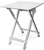 Meble turystyczne - Relaxdays składany jako stolik pomocniczy odporny na warunki atmosferyczne HBT: 61 x 49,5 x 47,5 cm na stolik w ogrodzie jako taboret do ogrodu na biwak grillowanie urlop itp. wykonana z wytrzymałego  10018248 - miniaturka - grafika 1