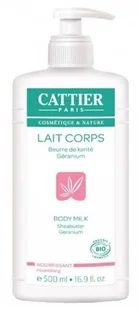 CATTIER (kosmetyki) Mleczko do ciała nawilżające z masłem shea EKO - Cattier - 500ml BP-3283950911184 - Balsamy i kremy do ciała - miniaturka - grafika 3