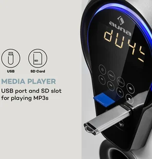 Auna Areal 525 DG, system surround 5.1, 125 W RMS - Głośniki i kolumny - miniaturka - grafika 13