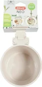 Akcesoria dla gryzoni - Zolux Miska plastikowa NEO do zawieszenia śr. 12 cm kol. beżowy Dostawa GRATIS od 99 zł + super okazje - miniaturka - grafika 1