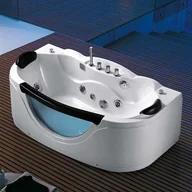 Wanny z hydromasażem - Hydrosan Parma 924 160x75 - miniaturka - grafika 1