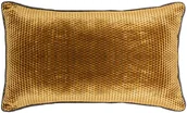Poduszki dekoracyjne - Atmosphera Poduszka dekoracyjna 50 x 30 cm złota z lamówką - miniaturka - grafika 1