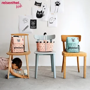 Reisenthel Reisenthel KIDS CATS AND DOG Torba dla Dzieci - Miętowa RIF4062 - Torby i organizery dla mam - miniaturka - grafika 4