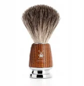 Pędzle do golenia - Muhle Rytmo Pędzel do Golenia Pure Badger - miniaturka - grafika 1