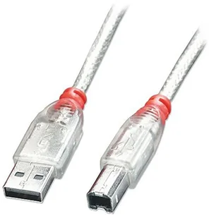 Lindy Kabel USB USB 2.0 Kabel Typ A/B 0,2m Typ A/B M/M High/Full/Lowspeed 41750 - Kable USB - miniaturka - grafika 2