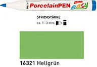 Kredki, ołówki, pastele i pisaki - KREUL PISAK DO PORCELANY KREUL PORCELAINPEN EASY LIGHT GREEN KR 16321 - miniaturka - grafika 1