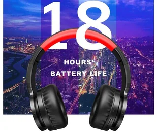 Picun B12 czarno-czerwone - Słuchawki - miniaturka - grafika 5