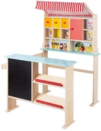 Zabawy w naśladowanie dorosłych - PLAYTIVE PLAYTIVE Drewniany sklep dla dzieci - miniaturka - grafika 1