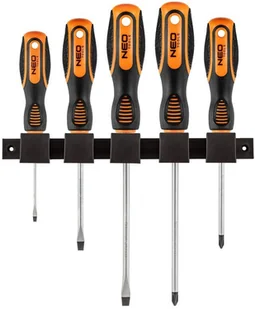 Neo Tools Zestaw wkrętaków 04-192 5 sztuk) - Akcesoria do elektronarzędzi - miniaturka - grafika 2