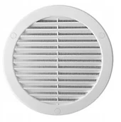 Kratki wentylacyjne - Parkanex Wentylacyjna Okrągła Tworzywo FI200 Biała - miniaturka - grafika 1