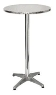 Stoły gastronomiczne - Bolero Stolik ze stali nierdzewnej | śr.600mm U502 - miniaturka - grafika 1