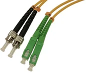 Patchcordy - APC Opto Patchcord Opto SC ST/UPC SM duplex 2m - miniaturka - grafika 1