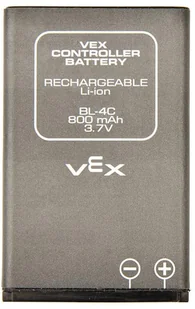 VEX IQ Litowo-jonowa Bateria Kontrolera 800mAh 1TVI023 - Roboty dla dzieci VEX IQ Litowo-jonowa Bateria Kontrolera 800mAh 1TVI023 - Roboty dla dzieci - miniaturka - grafika 1