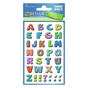 Avery Zweckform Naklejki, kolorowe litery - Scrapbooking - miniaturka - grafika 4